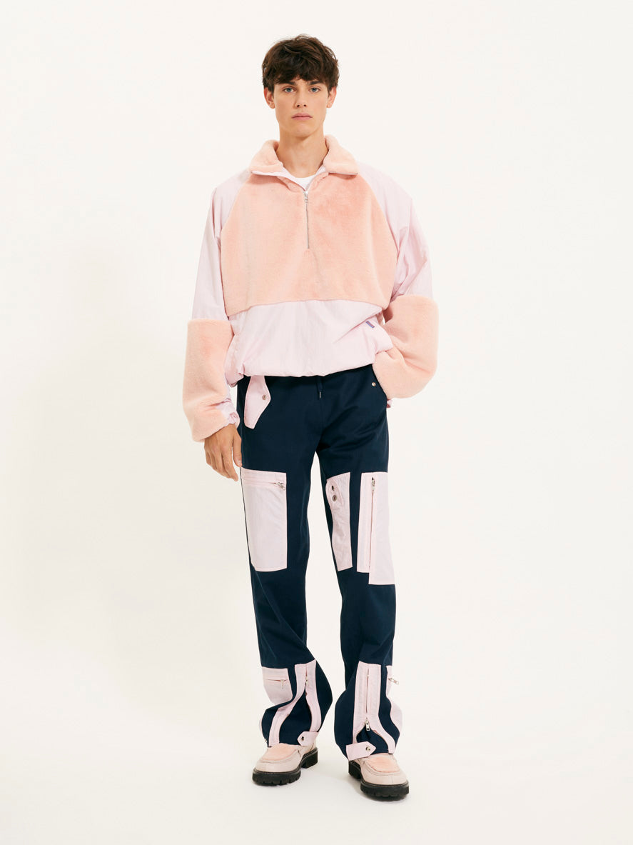 Fur quarter zip Clearance