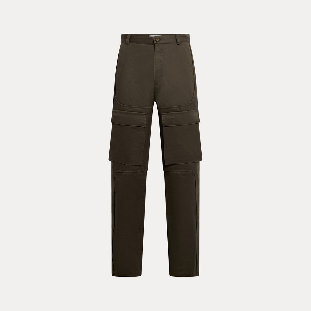 Zipped-Side Cargo Pants