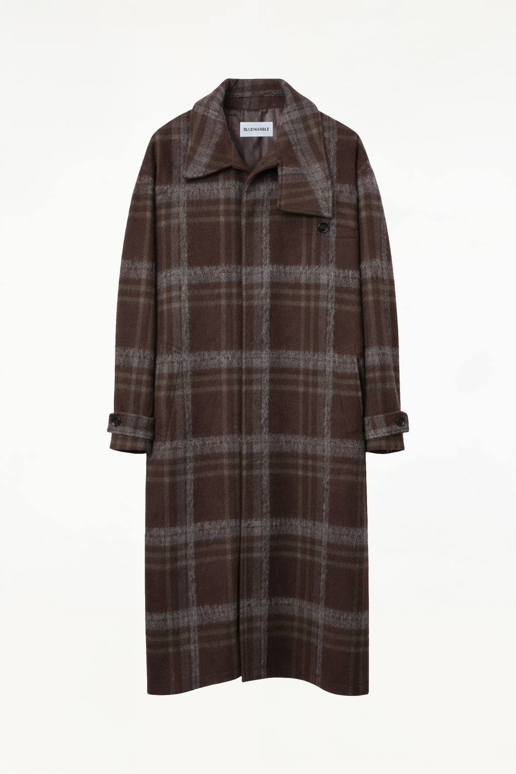 Wrap Collar Overcoat