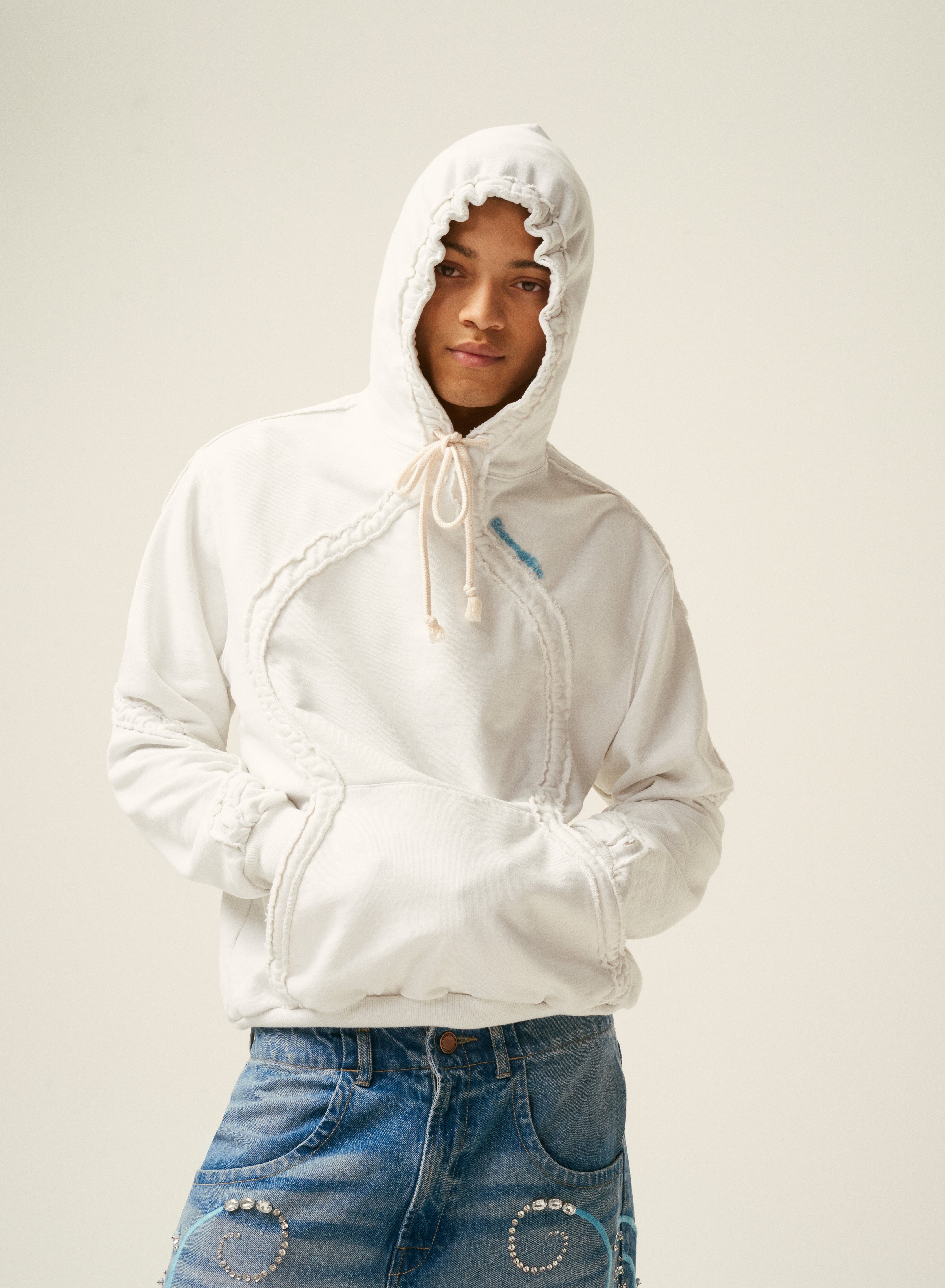 Drawstring sweatshirt online