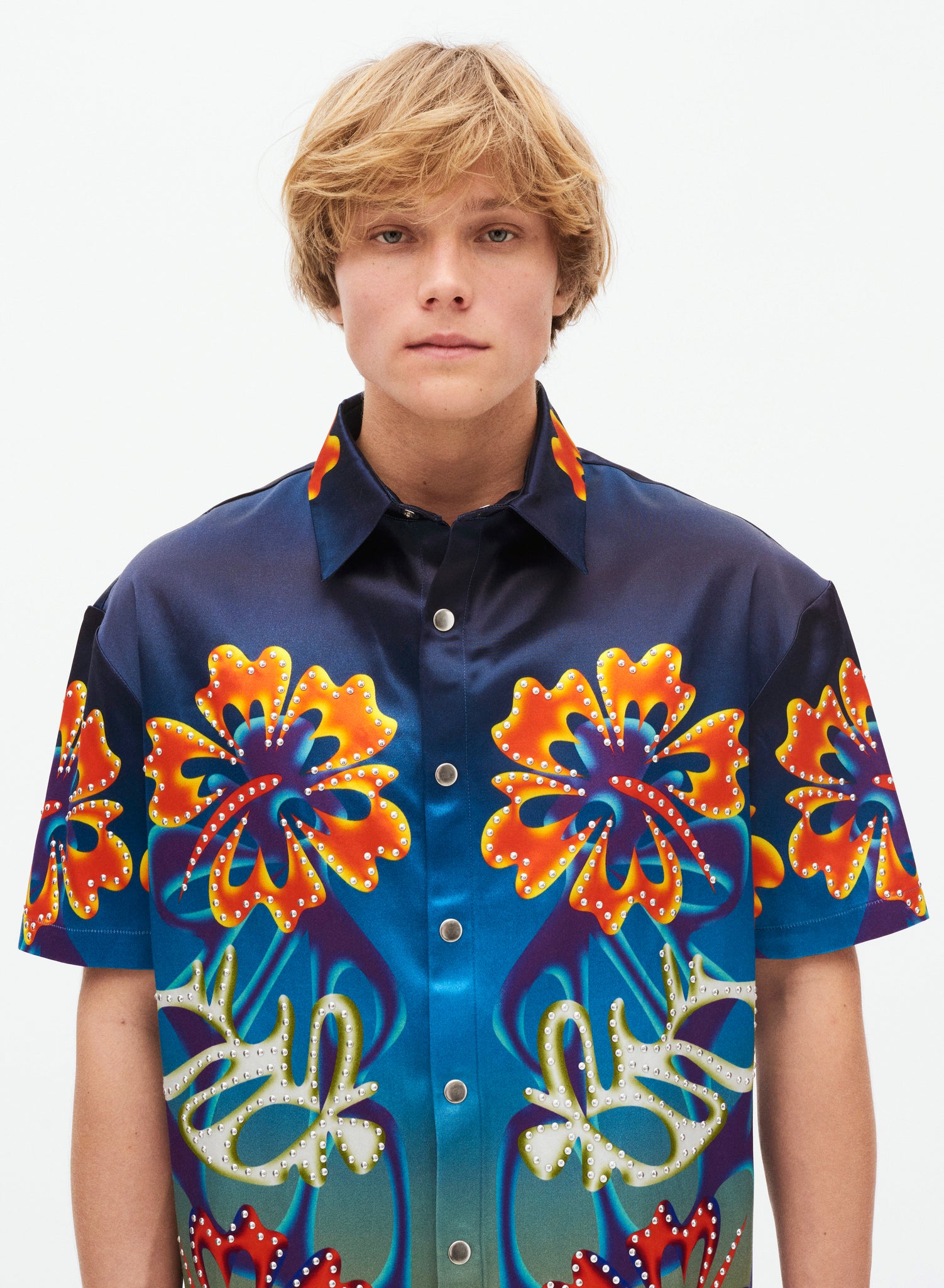 Multicolor Studded Shirt