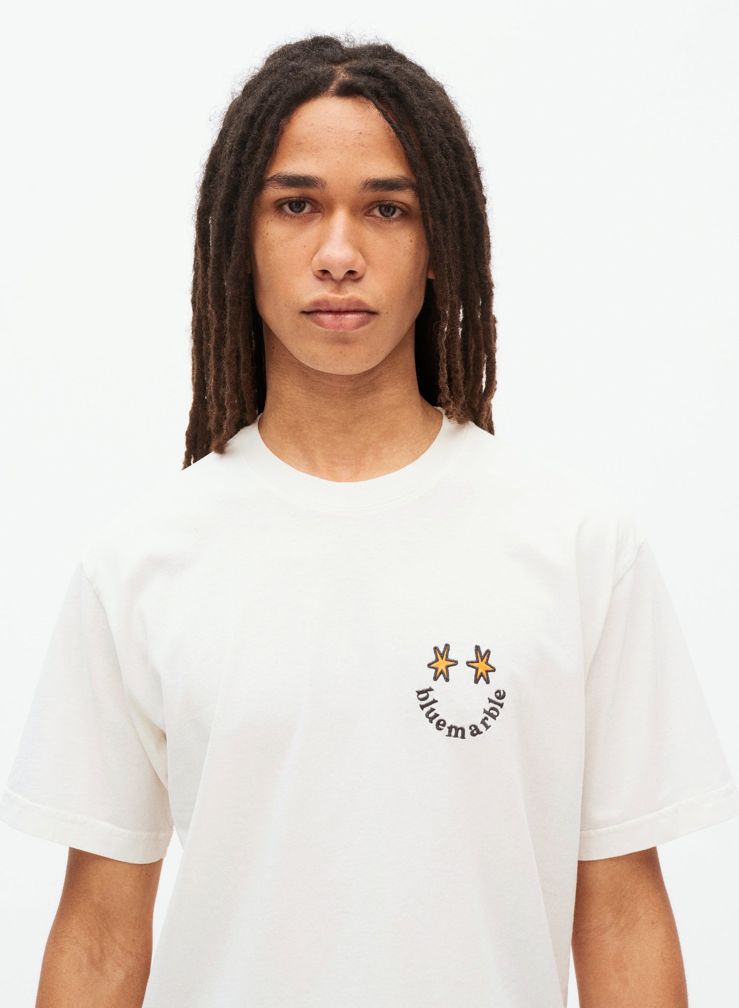 Ivory Embroidered T-Shirt