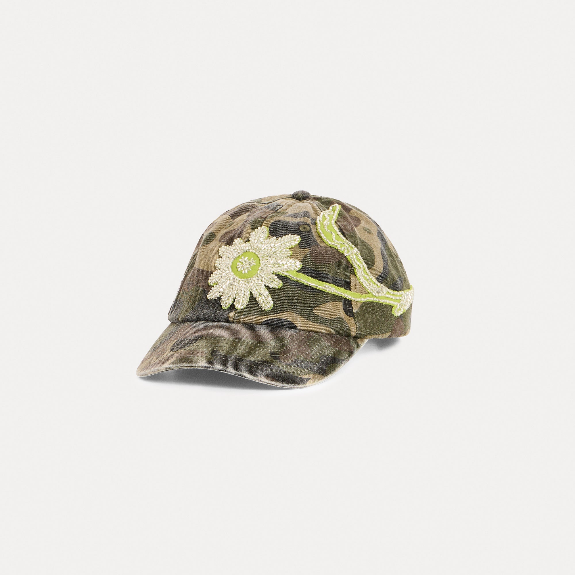 Embroidered Camo Cap – BLUEMARBLE - Main Image