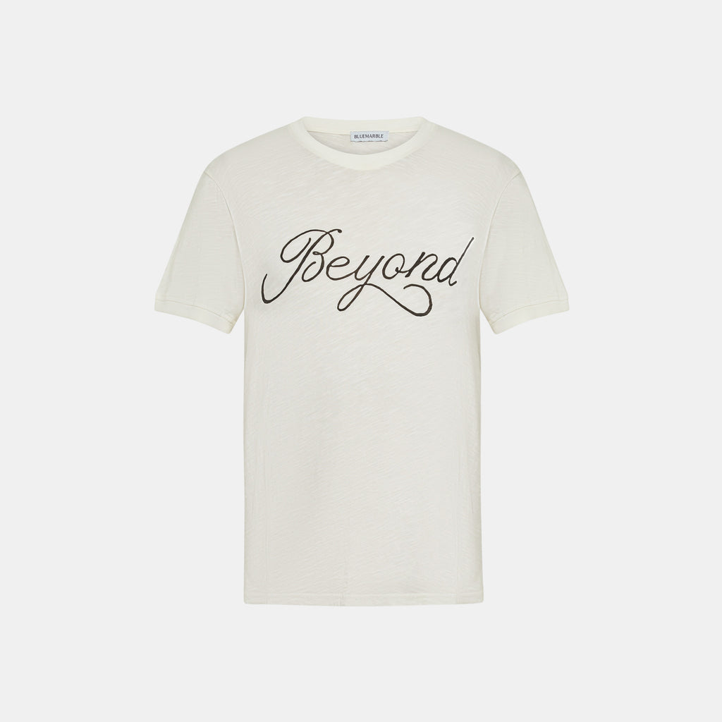 Men's white simple motivational short-sleeve tshirt