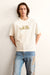 Men's white wildlife short-sleeve tshirt