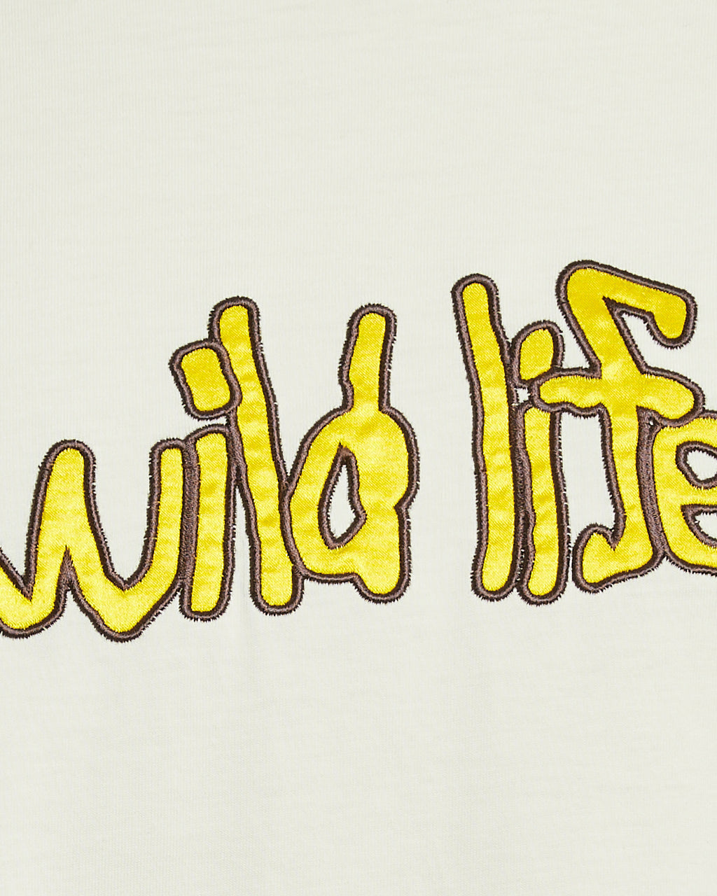 Men's white wildlife short-sleeve tshirt