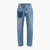 Twisted Seam Trompe L'oeil Jeans