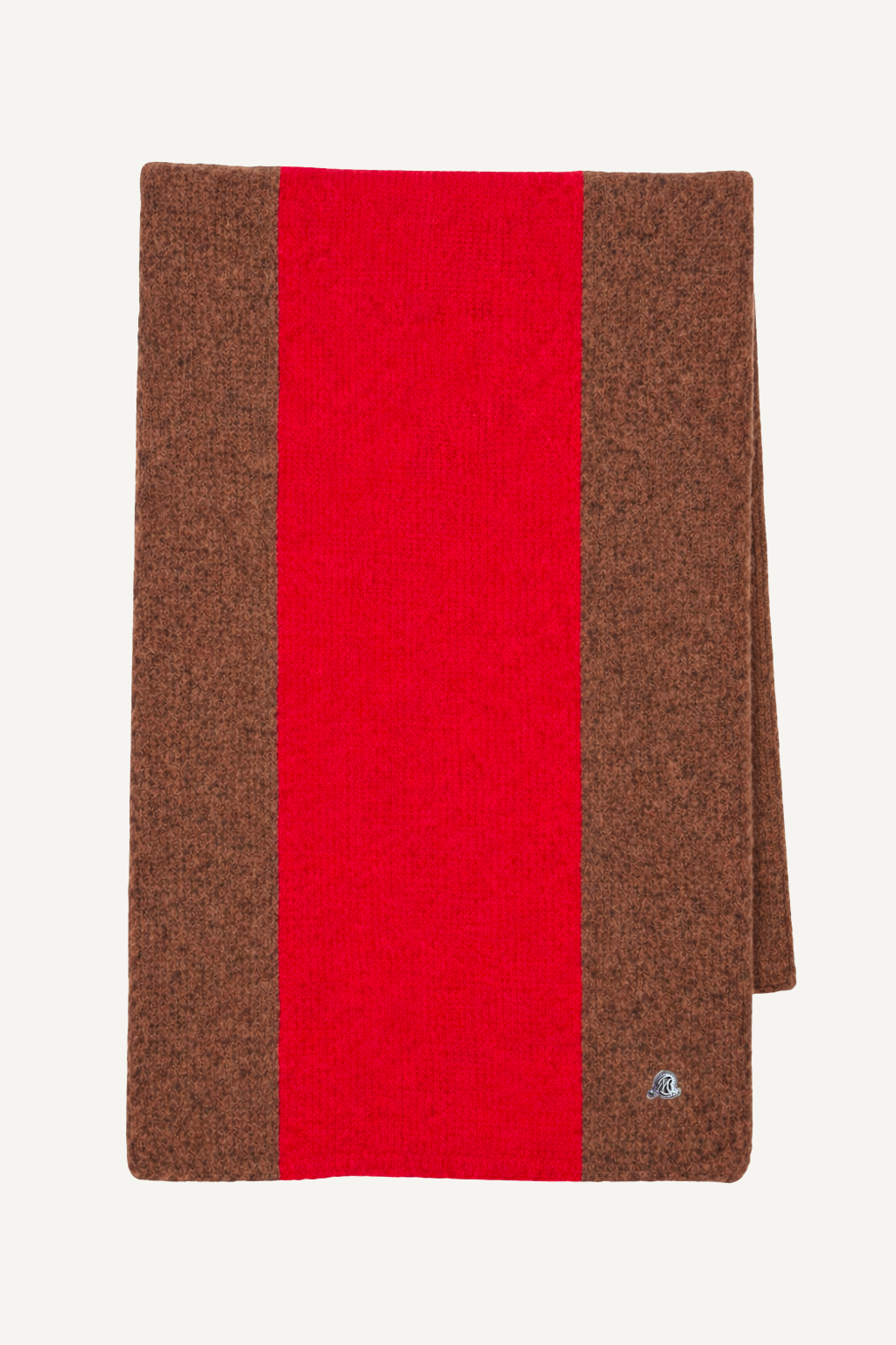 Brushed Wool-Blend Scarf